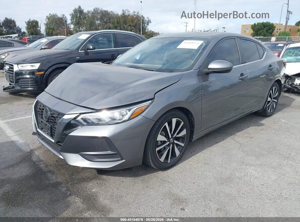 3N1AB8CV3PY299247 2023 NISSAN SENTRA Gray Vista tres cuartos delantera izquierda