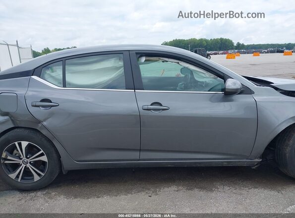3N1AB8CV3PY315088 2023 NISSAN SENTRA Gray სალონის 360-გრადუსიანი ხედი