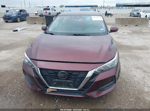 3N1AB8CV3PY319335 2023 NISSAN SENTRA Red Вид спереду