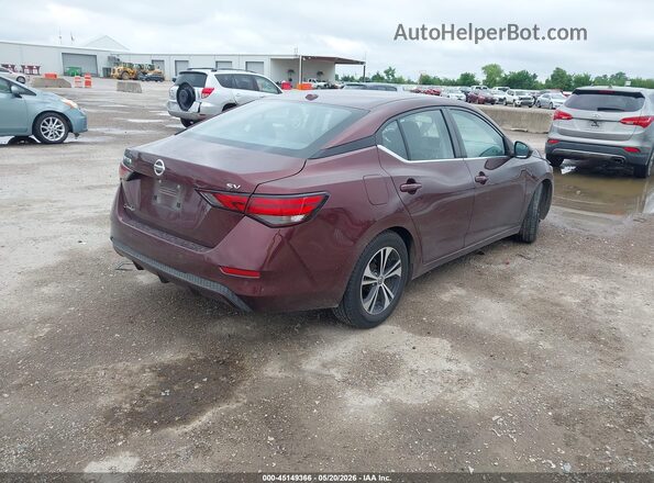 3N1AB8CV3PY319335 2023 NISSAN SENTRA Red Задня права чверть