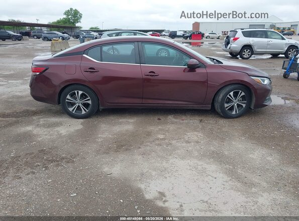 3N1AB8CV3PY319335 2023 NISSAN SENTRA Red Вид задньої частини салону