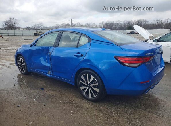 3N1AB8CV3RY213423 2024 NISSAN SENTRA Blue უკანა მარცხენა