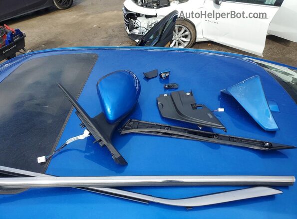 3N1AB8CV3RY213423 2024 NISSAN SENTRA Blue ძრავის განყოფილების ხედი