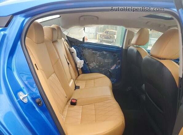 3N1AB8CV3RY213423 2024 NISSAN SENTRA Blue უკანა სავარძლების ხედი