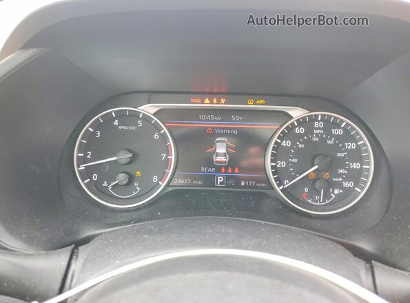 3N1AB8CV3RY213423 2024 NISSAN SENTRA Blue ხელსაწყოთა პანელის ხედი