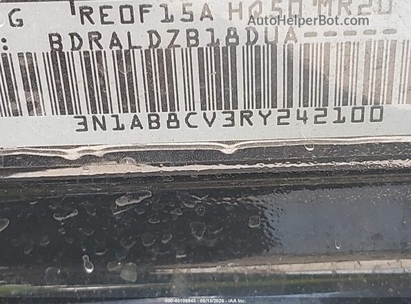 3N1AB8CV3RY242100 2024 NISSAN SENTRA Черный Вид подкапотного пространства