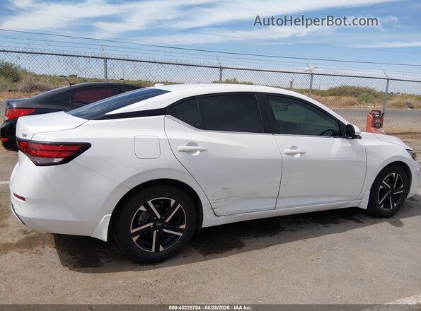 3N1AB8CV3RY258555 2024 NISSAN SENTRA White Rear interior view