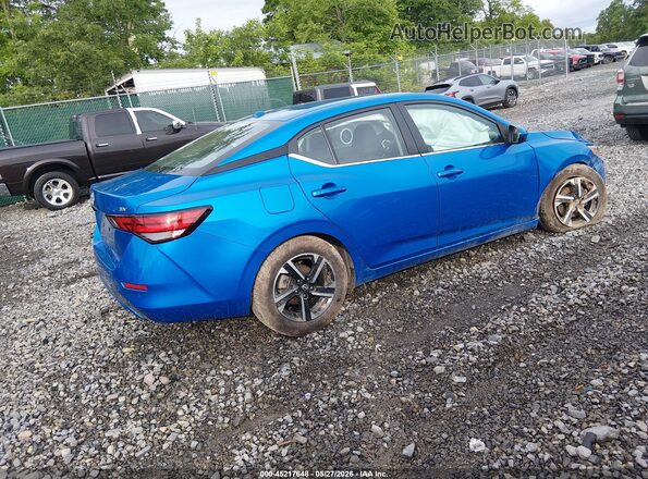 3N1AB8CV3RY346537 2024 NISSAN SENTRA Blue Հետևի աջ