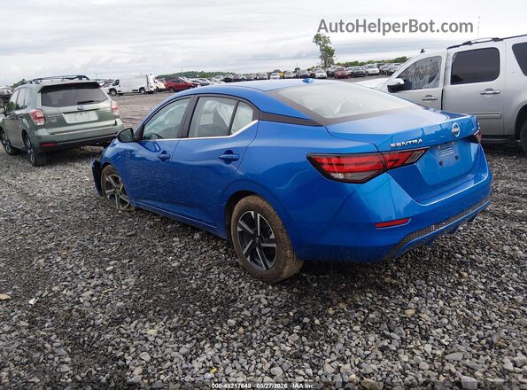 3N1AB8CV3RY346537 2024 NISSAN SENTRA Blue Հետևի ձախ