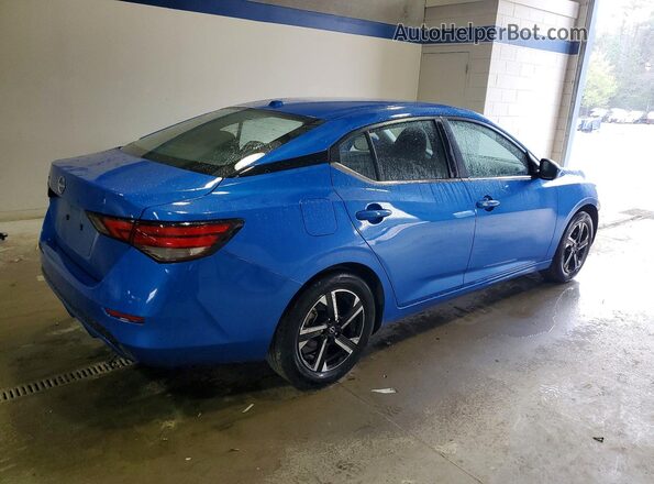 3N1AB8CV3SY292145 2025 NISSAN SENTRA Синий Задняя правая четверть