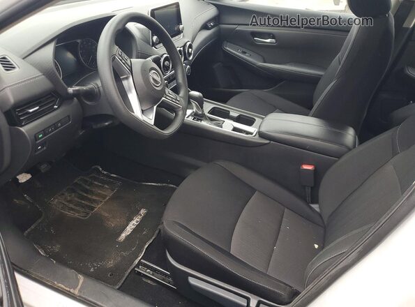 3N1AB8CV3SY296745 2025 NISSAN SENTRA White Вид салону спереду