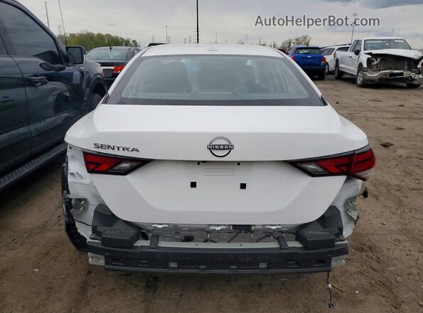 3N1AB8CV3SY296745 2025 NISSAN SENTRA White Вид ззаду