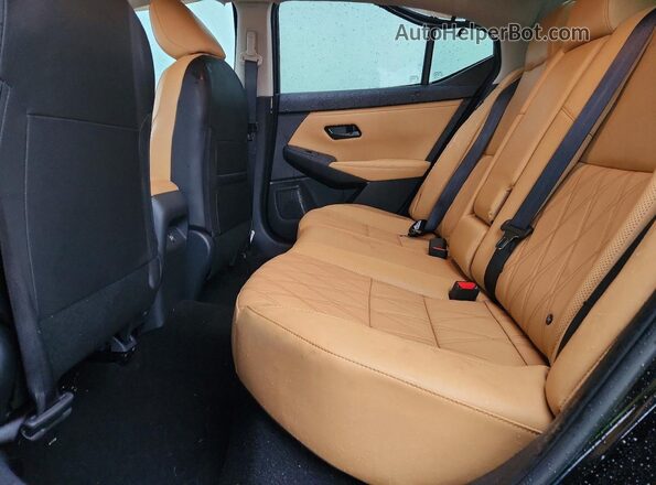 3N1AB8CV3SY413126 2025 NISSAN SENTRA Black უკანა სავარძლების ხედი