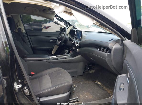 3N1AB8CV4MY215481 2021 NISSAN SENTRA Black Widok wnętrza z przodu