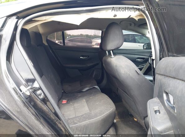 3N1AB8CV4MY215481 2021 NISSAN SENTRA Black Widok naklejki z numerem VIN