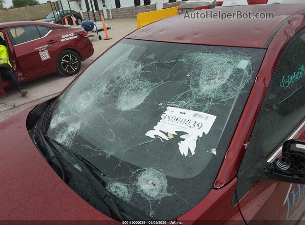 3N1AB8CV4MY279861 2021 NISSAN SENTRA Red წინა ხედი