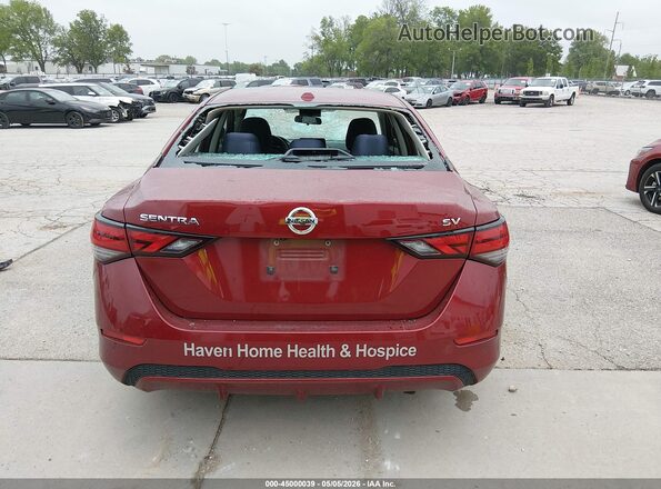 3N1AB8CV4MY279861 2021 NISSAN SENTRA Red 