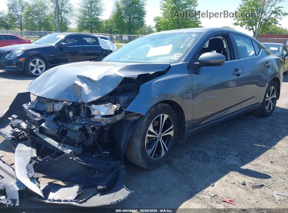 3N1AB8CV4MY296949 2021 NISSAN SENTRA Gray 