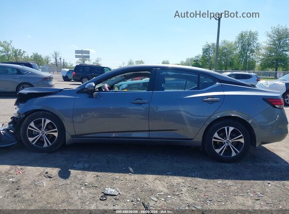 3N1AB8CV4MY296949 2021 NISSAN SENTRA Gray 