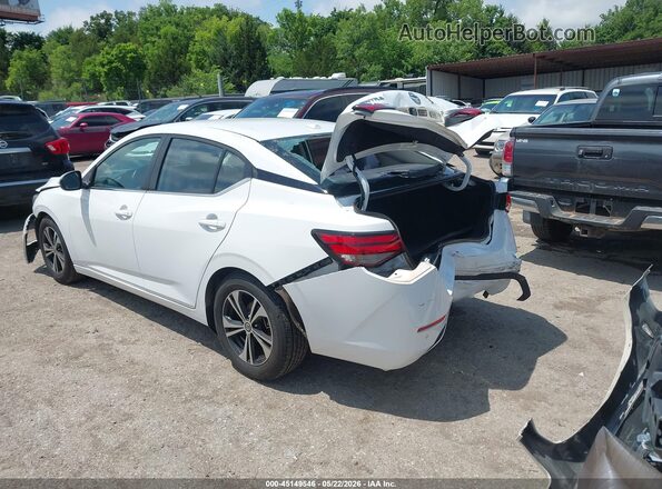 3N1AB8CV4NY247798 2022 NISSAN SENTRA White Задня ліва чверть
