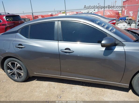 3N1AB8CV4PY240272 2023 NISSAN SENTRA Gray Вид задньої частини салону