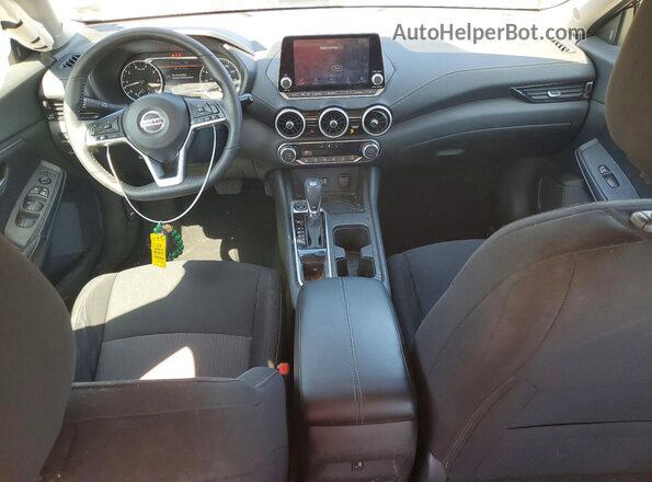 3N1AB8CV4PY243558 2023 NISSAN SENTRA Burgundy Widok deski rozdzielczej