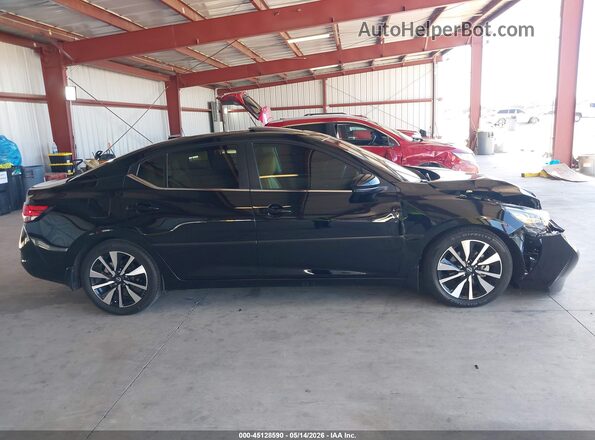 3N1AB8CV4RY296229 2024 NISSAN SENTRA Black Вид задньої частини салону
