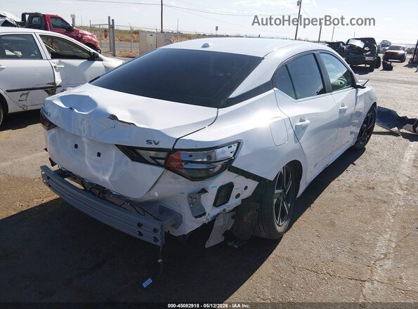 3N1AB8CV4RY328564 2024 NISSAN SENTRA Белый Задняя правая четверть