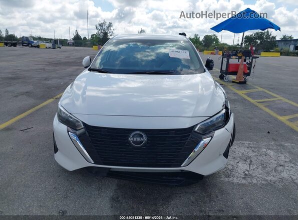3N1AB8CV4SY216479 2025 NISSAN SENTRA White Widok deski rozdzielczej