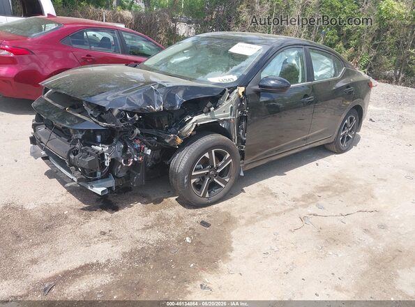 3N1AB8CV4SY332216 2025 NISSAN SENTRA Black Передня ліва чверть