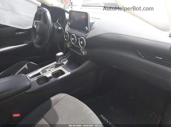 3N1AB8CV4SY332216 2025 NISSAN SENTRA Black Вид салону спереду