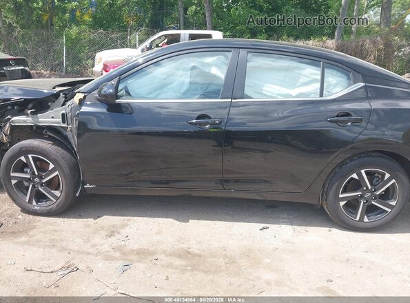 3N1AB8CV4SY332216 2025 NISSAN SENTRA Black Панорамний вид салону 360°