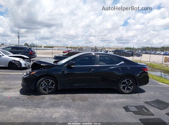 3N1AB8CV4SY353101 2025 NISSAN SENTRA Black Vista interior de 360 grados