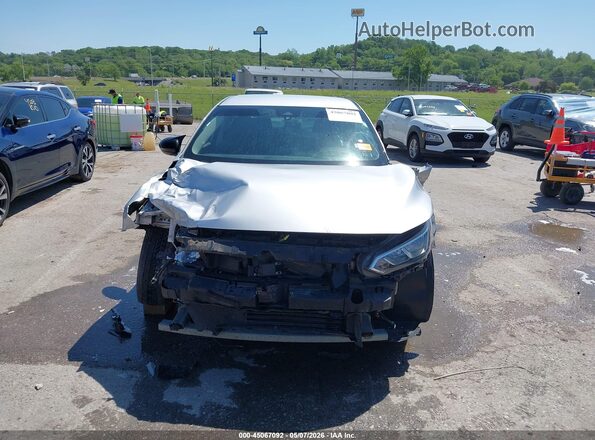 3N1AB8CV5MY310244 2021 NISSAN SENTRA Silver Widok z przodu