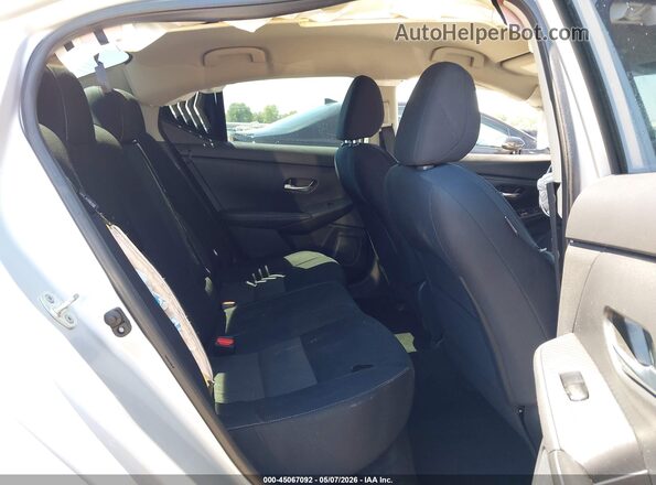 3N1AB8CV5MY310244 2021 NISSAN SENTRA Silver Widok naklejki z numerem VIN