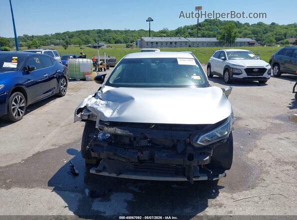 3N1AB8CV5MY310244 2021 NISSAN SENTRA Silver Widok wnętrza z tyłu