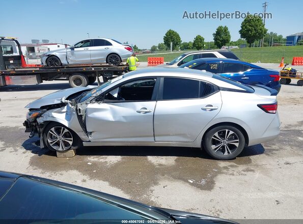 3N1AB8CV5MY310244 2021 NISSAN SENTRA Silver 