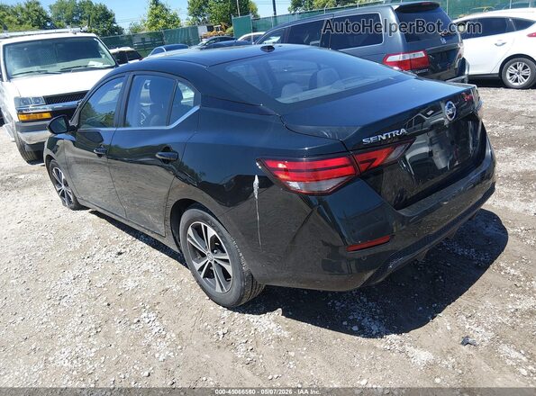3N1AB8CV5NY264495 2022 NISSAN SENTRA Black Tył lewy