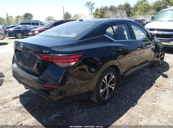 3N1AB8CV5NY264495 2022 NISSAN SENTRA Black Tył prawy