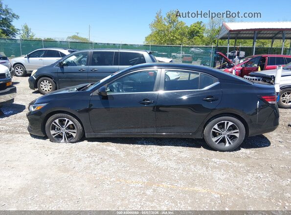 3N1AB8CV5NY264495 2022 NISSAN SENTRA Black Widok wnętrza 360 stopni