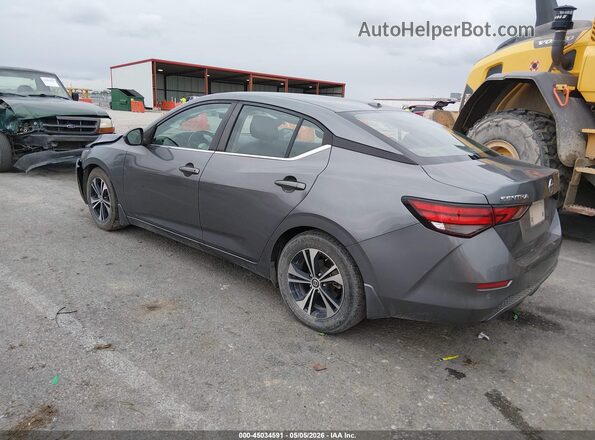 3N1AB8CV5NY268191 2022 NISSAN SENTRA Gray Задня ліва чверть