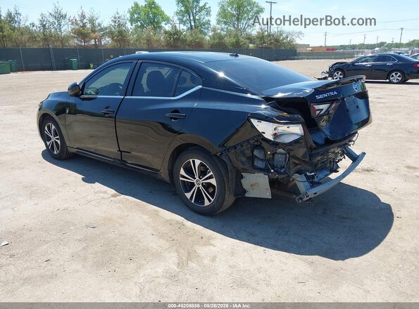 3N1AB8CV5PY227255 2023 NISSAN SENTRA Black Tył lewy