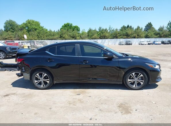 3N1AB8CV5PY227255 2023 NISSAN SENTRA Black Widok wnętrza 360 stopni