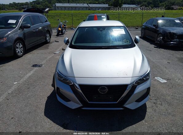 3N1AB8CV5PY293188 2023 NISSAN SENTRA Silver ხელსაწყოთა პანელის ხედი