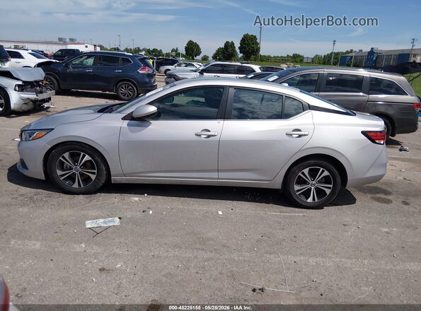 3N1AB8CV5PY293188 2023 NISSAN SENTRA Silver სალონის 360-გრადუსიანი ხედი