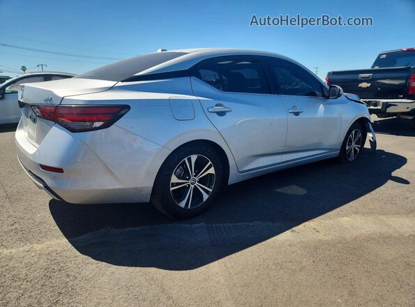 3N1AB8CV5PY314797 2023 NISSAN SENTRA Silver Tył prawy