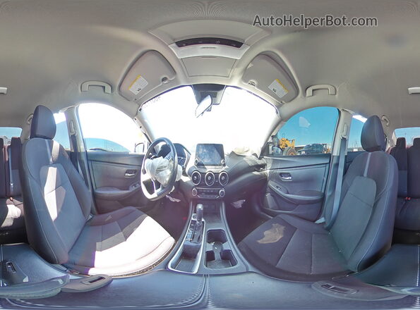 3N1AB8CV5PY314797 2023 NISSAN SENTRA Silver Widok naklejki z numerem VIN