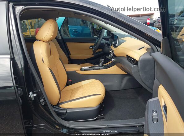 3N1AB8CV5RY366417 2024 NISSAN SENTRA Black წინა სალონის ხედი