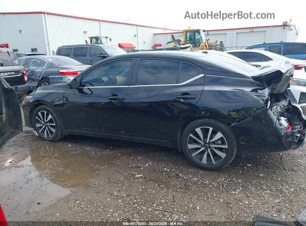 3N1AB8CV5RY366417 2024 NISSAN SENTRA Black სალონის 360-გრადუსიანი ხედი