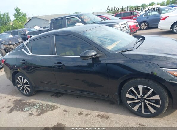 3N1AB8CV5RY389826 2024 NISSAN SENTRA Black Вид задньої частини салону